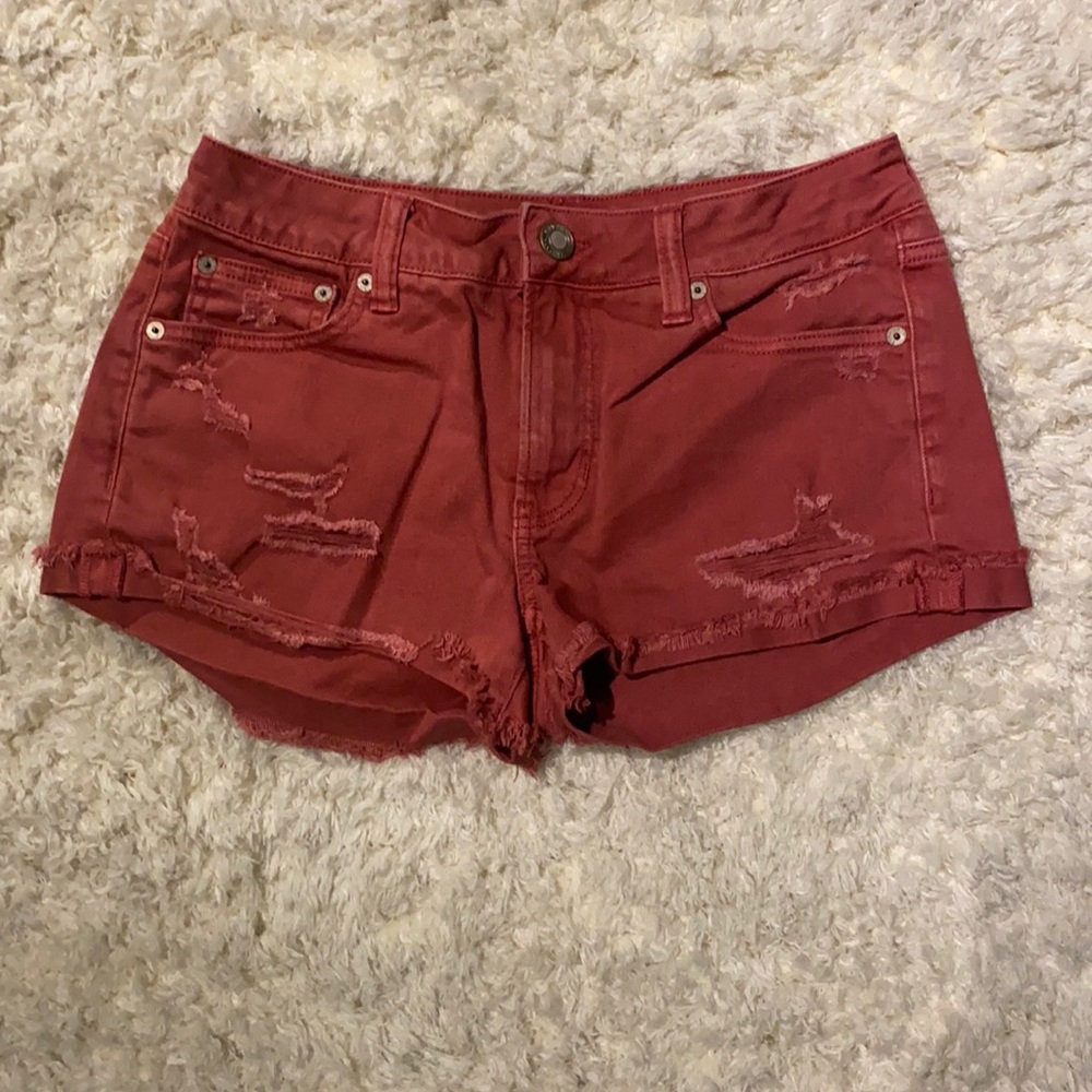 AE American Eagle tomgirl shortie size 4